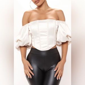 Sassy Corset Blouse